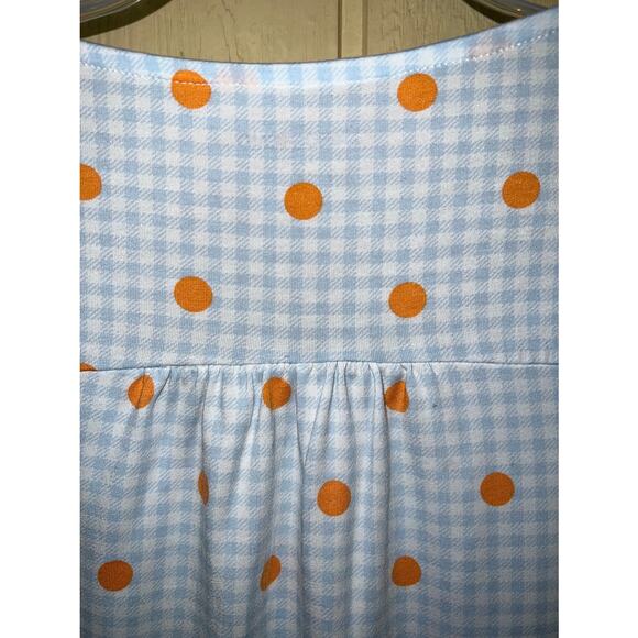 💜 3/$25 💜 Lands' End Pajama Top Womens X-Large Sleep Shirt Super Soft Knit - Picture 7 of 9